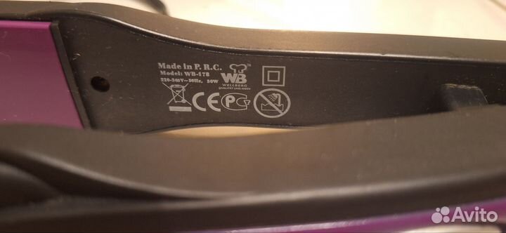 Щипцы для волос Polaris и утюжок