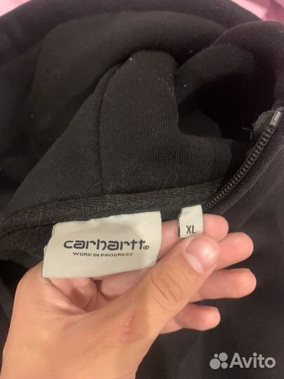 Зип худи carhartt