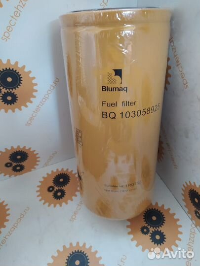 Фильтр топливный 1R0755 CAT (Caterpillar) Blumaq