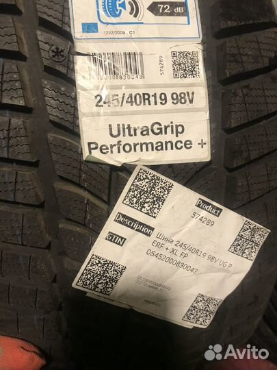 Goodyear UltraGrip Performance+ 245/40 R19 98V