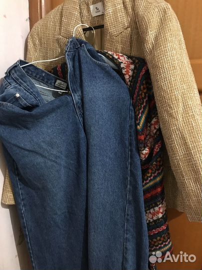 Продам вещи женские пакетом б/у 48-50