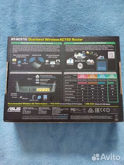 Роутер asus RT-AC51U