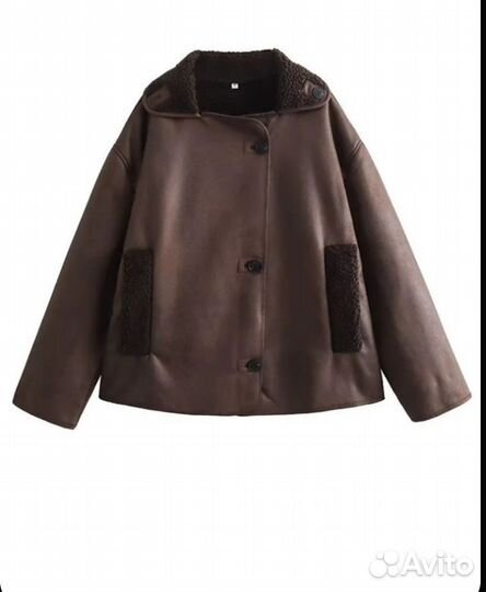 Дубленка женская р 42 44