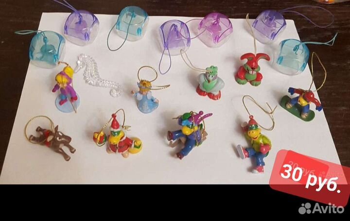 Игрушки из киндера 90 х годов и другие