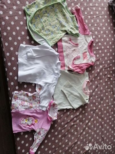 Детские вещи на девочку до 12 месяцев