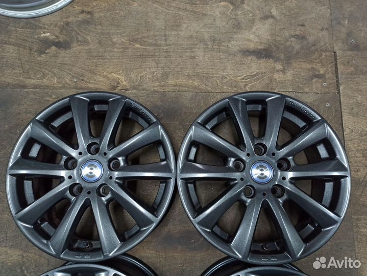 Диски 15 5х112 ET46 графит Team Sparco из Японии