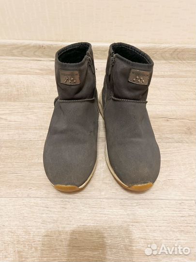 Ботинки мужские зимние натуральная замша, шерсть