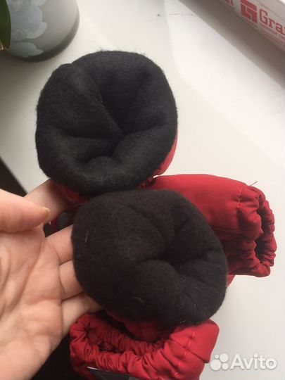 Зимние детские краги/варежки