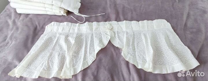 Мягкие бортики для детской кроватки