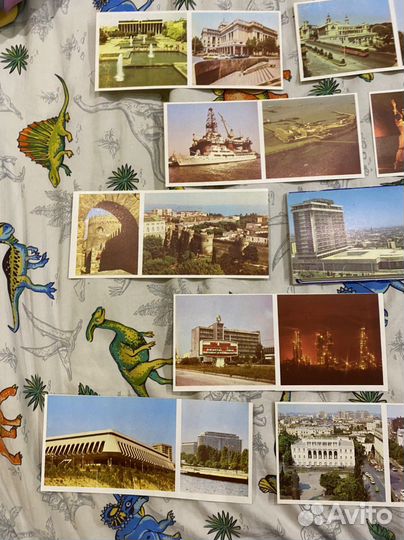 Фотокарточки баку СССР открытки винтаж