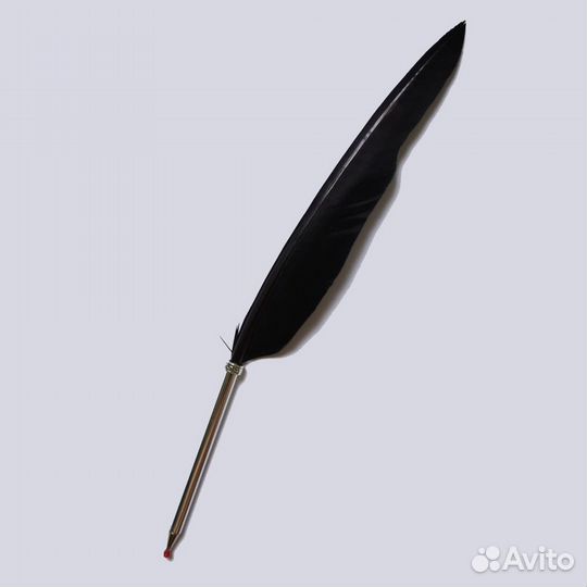 Ручка перо гусиное перьевая винтажная старинная