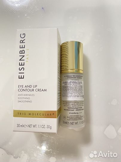 Крем для контура кожи глаз и губ eisenberg 30 мл