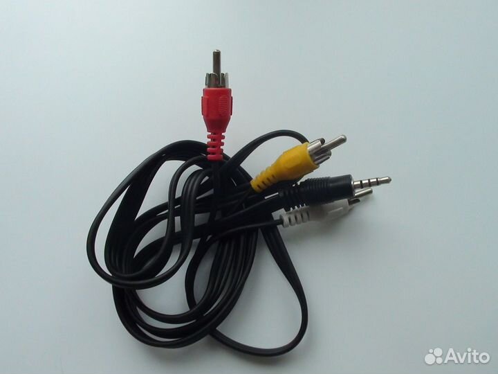 Аудио-видео AV-штекер х 3 RCA(кабель)