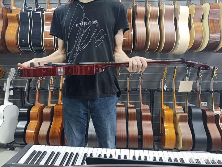 Clevan CP-33frtwr-gloss - Электрогитара, красная