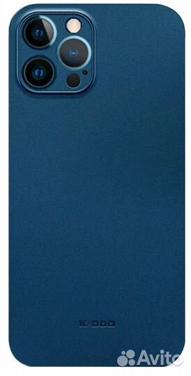 Чехол K-DOO Air Skin для iPhone 12 Pro Max, синий