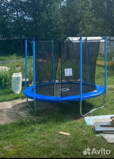 Батут с сеткой новый (140 м, 183 м, 244 м, 305 м