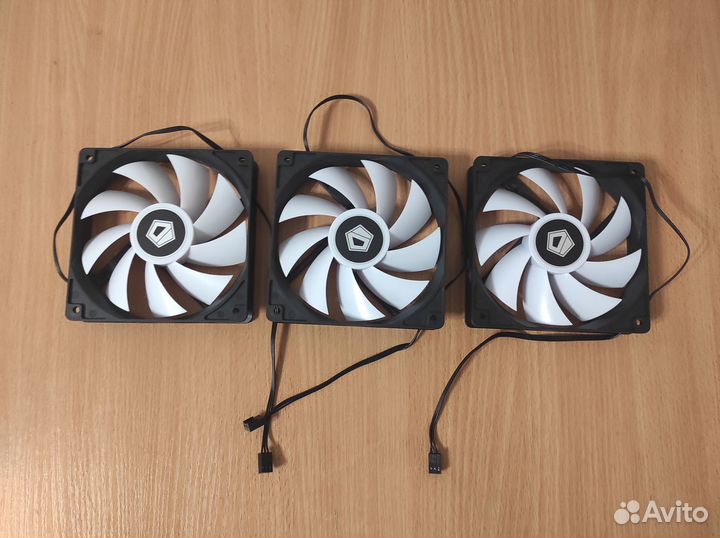 Кулер для корпуса, ID12025м12s 3 шт./ 1шт. 300