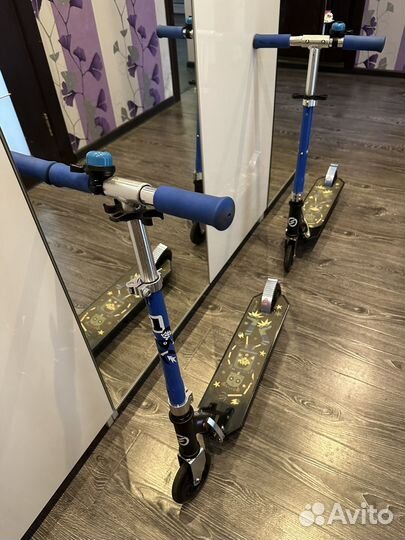 Самокат детский oxelo mld1 синий