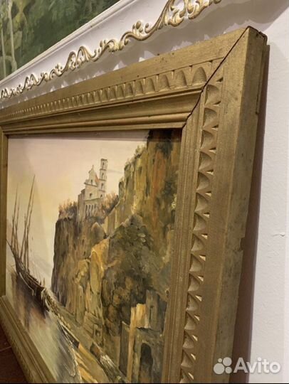 Картина корабль