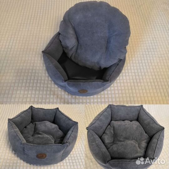 Новая лежанка со съемной подушкой для питомца