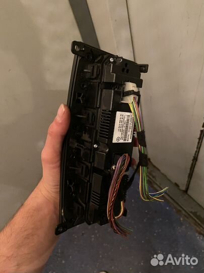 Блок управления климат контролем w212