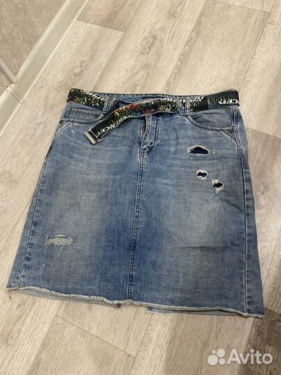 Джинсовая юбка