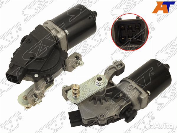 Мотор трапеции стеклоочистителя hyundai sonata NF