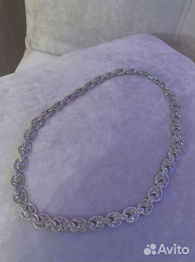 Колье серебро 925