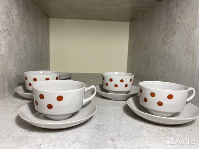 Чайные чашки дулево СССР