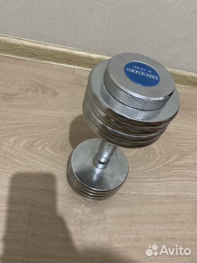 Гантели разборные torneo 10кг