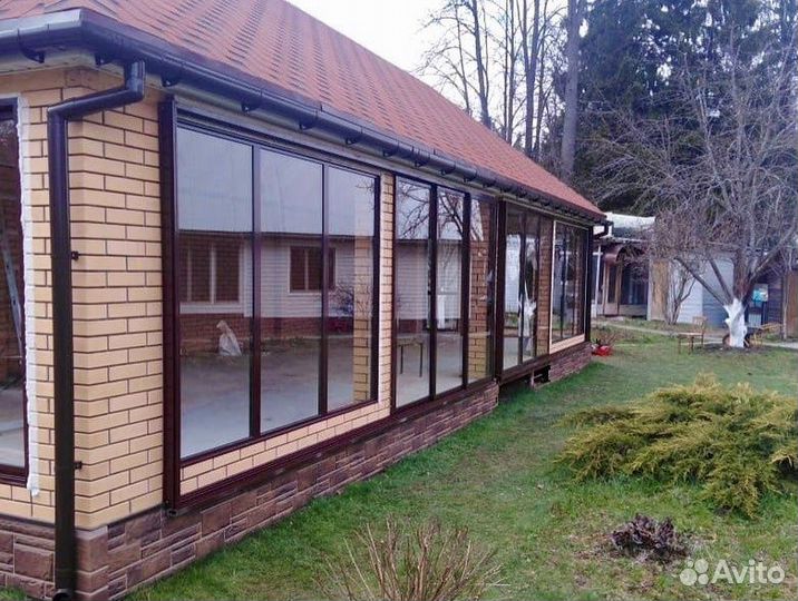 Окна пвх для терасс и беседок