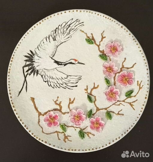 Сувенирные тарелки на подставке