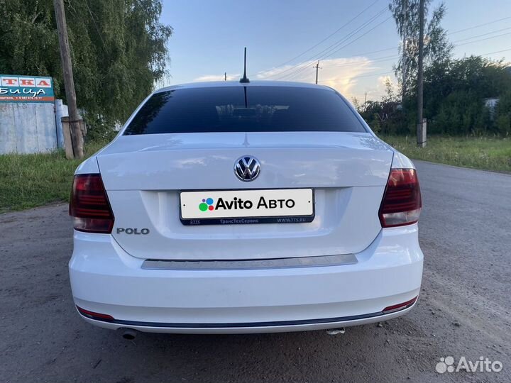 Volkswagen Polo 1.6 AT, 2019, 268 416 км