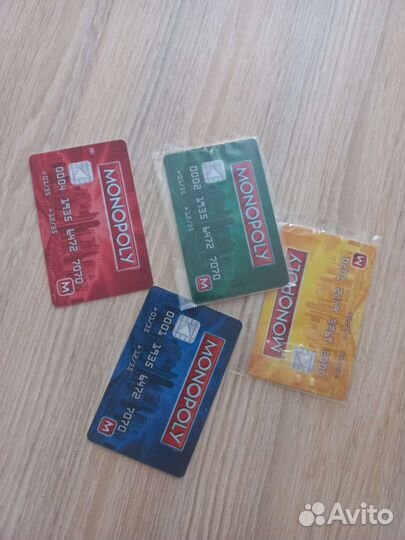 Монополия с банковскими картами