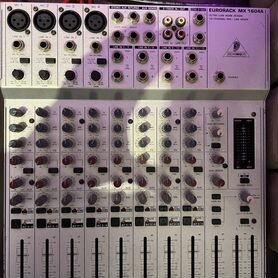 Микшерный пульт behringer mx 1604a