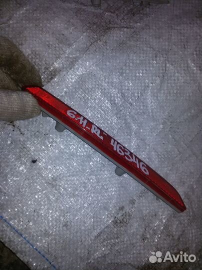 Отражатель заднего бампера левый Mazda 6 GH 08