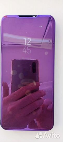 Умный зеркальный флип чехол redmi 9, realme 3c