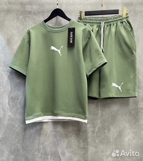 Спортивный костюм летний шорты и футболка