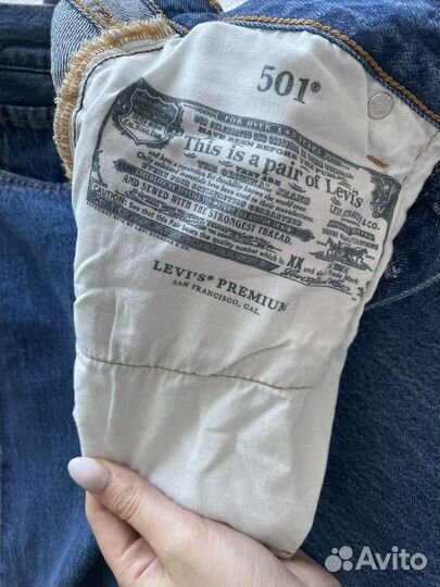 Джинсы levis 501 женские