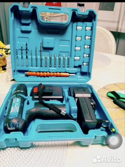 Дрель шуруповерт makita 48V ударный аккумуляторный