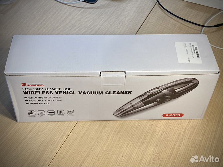 Аккумуляторный пылесос