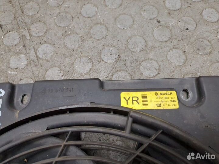 Вентилятор радиатора Opel Astra G, 2000