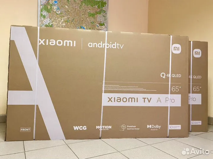 Новинка 2024 Qled Xiaomi 65 4K SMART TV Ростест