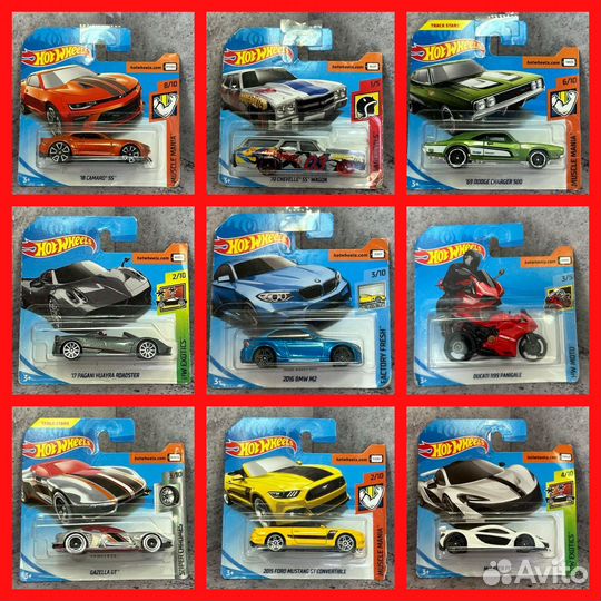 2018 – Hot Wheels (Хот Вилс ) – Оригинал – Часть1