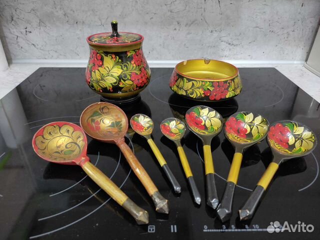 Посуда хохлома