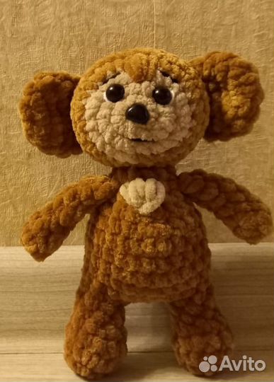 Игрушки ручной работы из плюшевой пряжи