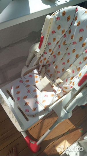 Стул для кормления Chicco polly 2 в 1(детский стул