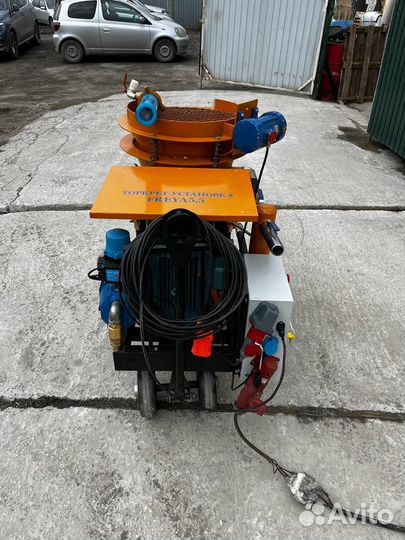 Торкрет – установка freay 5,5