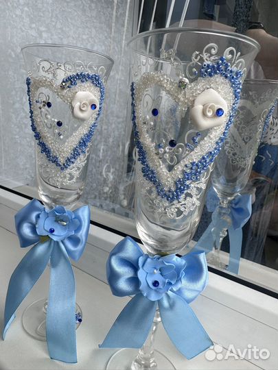 Свадебные бокалы