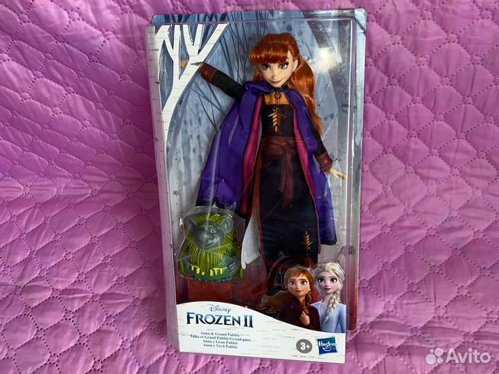 Кукла новая Холодное сердце Анна и троль